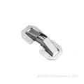 3 Nickel Plated Frog Hinge 3